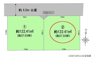 千葉市稲毛区長沼町【２期】　区画２